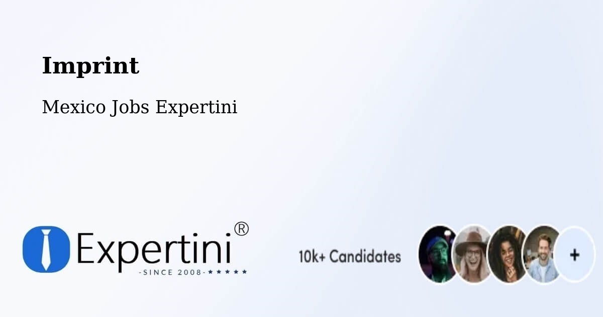 Imprint – Centro - Mexico Jobs Expertini